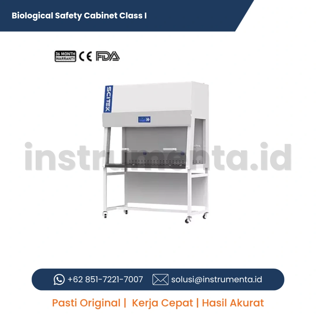 Authorized Distributor Class I Biological Safety Cabinet SCITEK BYKG Series Kabinet Biosafety Proteksi Personel dan Lingkungan Laboratorium Pengujian